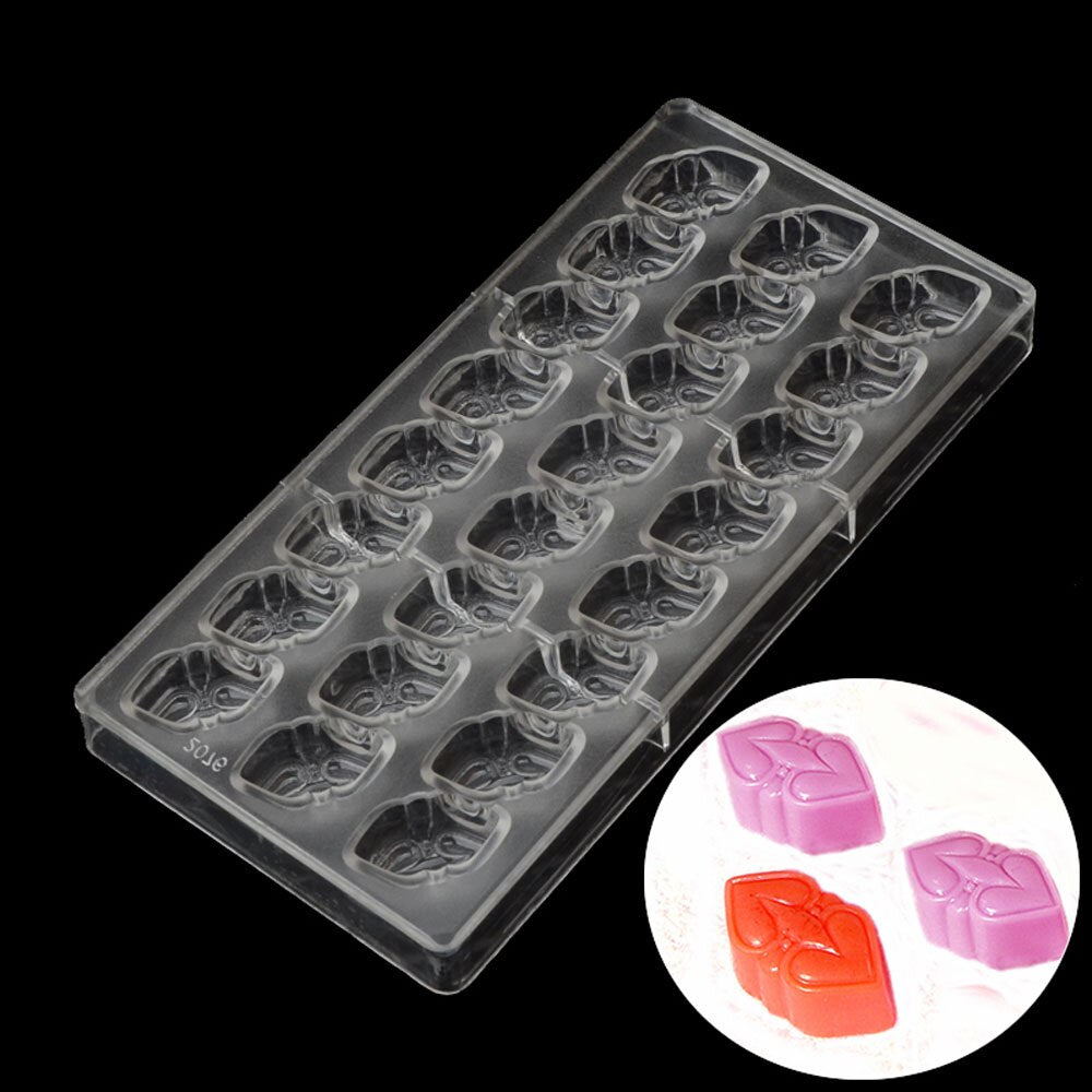 Double Heart Shaped Baking Mold, Silicone Cake Mold, Chocolate