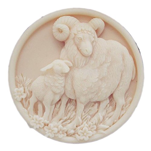 Silicone Mold Sheep Soap Molds Soap Making Mould Resin Mold Handmade Soap Mould DIY Craft Art Molds Flexible 1 pc