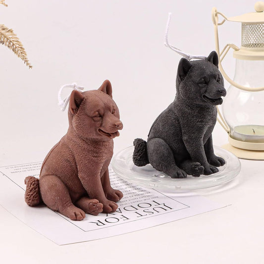 F21-SXY098 dog mold candle