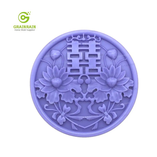 Grainrain Chinese Wedding Mold Silicone Soap Bar Mold Handmade Craft Candle Resin Mold