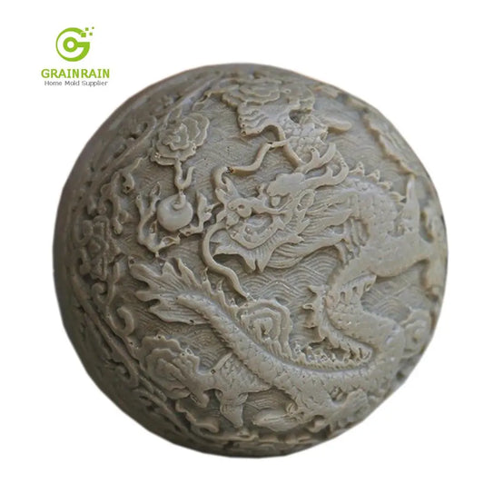 Grainrain Dragon Mold DIY Candle Mould Silicone Soap Mold Craft Art Plaster Resin Mold