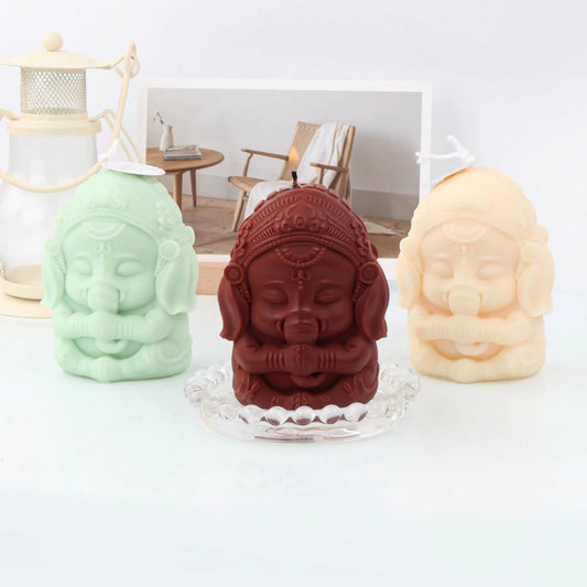 3D Silicone Candle Mold DIY Elephant Craft Soap Mold Home Decoration Mold Animal