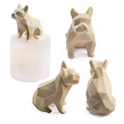 Grainrain Candle Mold Silicone 3D Animal Soap Making Mold Handmade Wax Epoxy Resin Mould