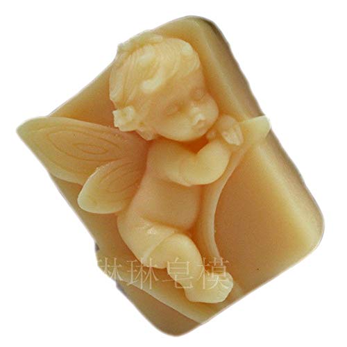 Baby Angle White Silicone Soap molds Craft Art Mould DIY Handmade for Soap Making Handmade