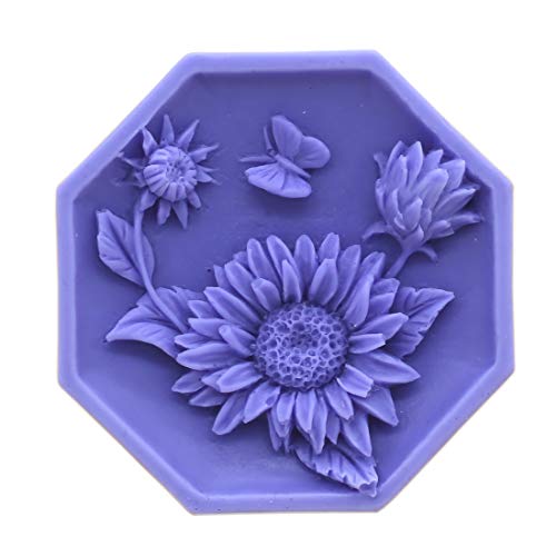 Candle Mold Soap Mold Soap Mould Silicone Mold Resin Mold Star Shaped Flower