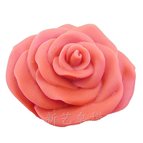 Flower White Silicone Soap Mould Soap Making Molds DIY Craft Art Handmade Flexible Soap Mold