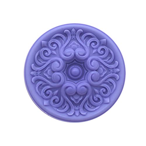 Silicone Mold for Soap Flowers for Round Shape DIY Craft Handmade Soap Molds