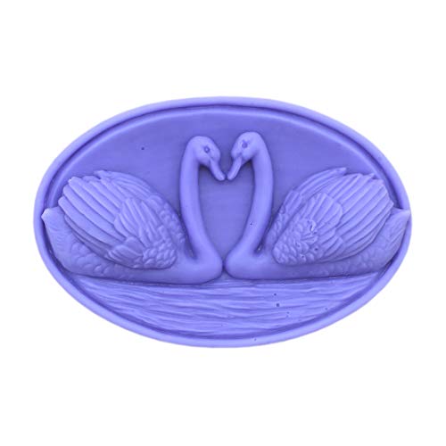 Bird Two Swans Craft Art Silicone Soap Mold Craft Molds DIY Handmade soap molds