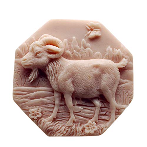 Grainrain Soap Mold Silicone Craft Goat Soap Making Mould Candle Resin DIY Handmade Mold (11504)
