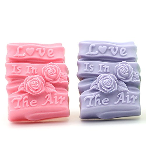 Flower White Silicone Soap Mould Soap Making Molds DIY Craft Art Handmade Flexible Soap Mold