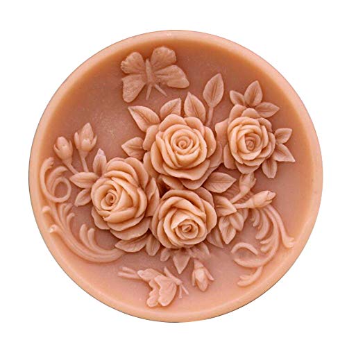 Silicone Mold for Soap Flowers Handmade Soap Mold Craft Molds Flower Soap Molds