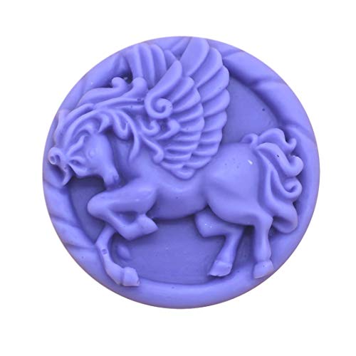 Flying Horse Soap Making Mold Silicone Soap Molds Resin Molds Handmade Soap Molds DIY Craft Art Molds Candle Mold 1 pc