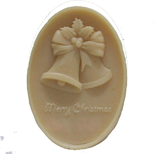 Oval Silicone Soap Molds Soap Making Mold DIY Handmade Soap Mould Chrismas Bell