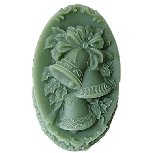 Silicone Soap Molds Chrismas Bell Soap Making Mold DIY Handmade Soap Mould