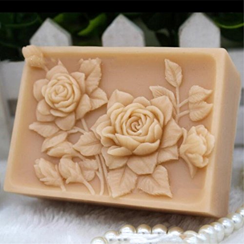 14359 / Flowers Handmade Soap Mold Craft Soap Molds