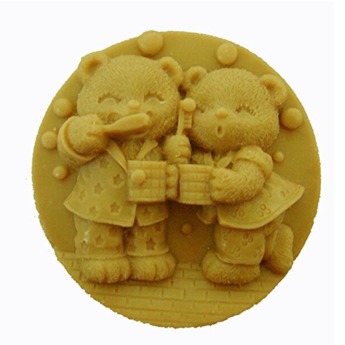 Bear Soap Making Mold Silicone Soap Molds Resin Molds Handmade Soap Molds DIY Craft Art Molds 1 pc