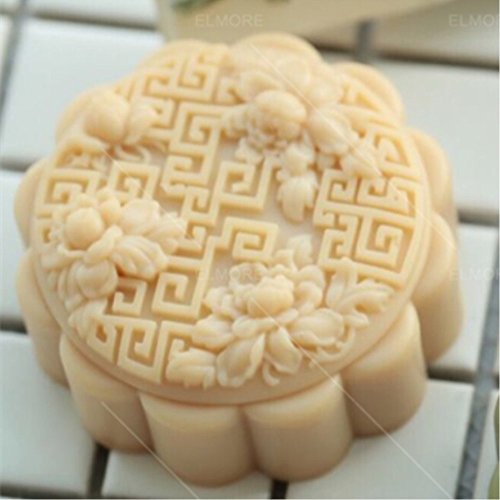Soap Mold Silicone Craft Flower Flexible Soap Making Mould DIY Candle Resin Mold