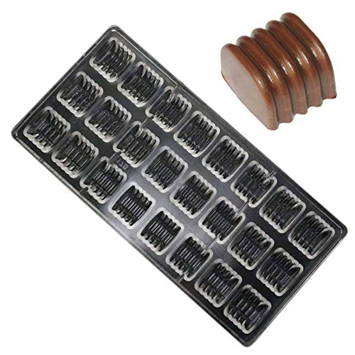 19352 / Thread Cylinder DIY Chocolate Molds Clear Hard Plastic Polycarbonate PC Mould