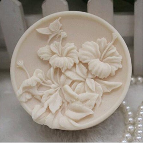 Flower Soap Mold Silicone Soap Bar Mold DIY Craft Homemade Candle Resin Mold