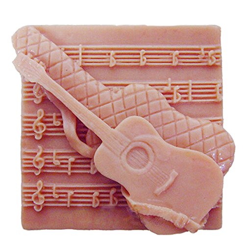 Silicone Soap Molds Square Gitar Shapes Soap Making Mold DIY Handmade Soap Mould