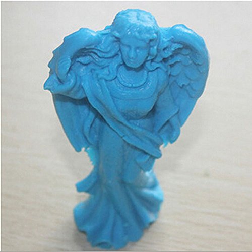 12167 / 3D Angle Pink Soap Mold Silicone Mould DIY Craft Handmade Resin Clay Candle Molds Silicon Wax Mold