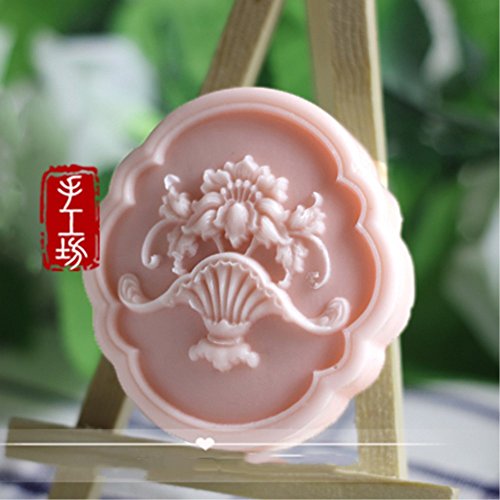 Flower Silicone Soap Bar Mold Candle Mold DIY Craft Plaster Resin Wax Mold