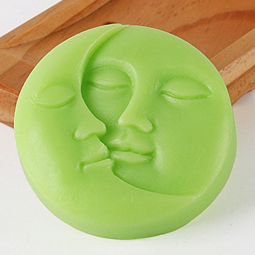 Soap Mold Soap Making Tools DIY Craft Candle Mould Silicone Molds Moon Lover