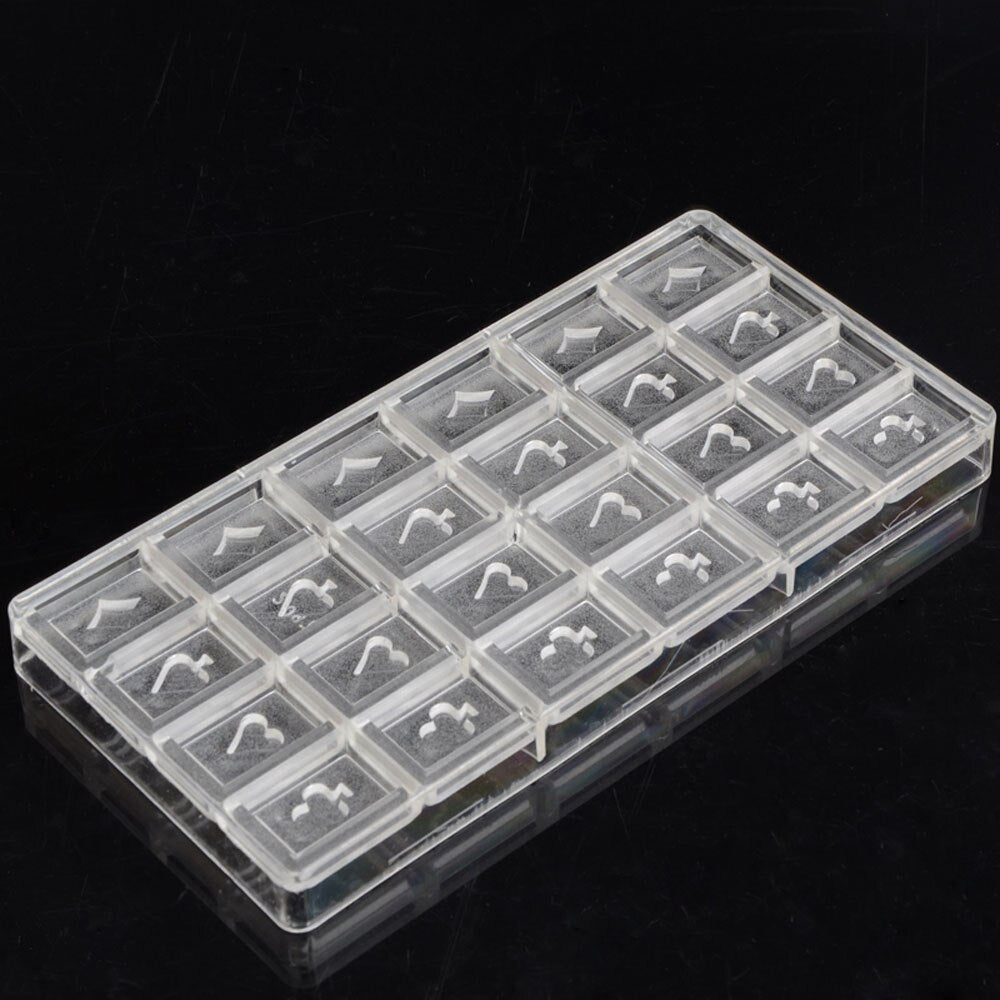 19301 / Pastry Tools Poker Shaped Polycarbonate Chocolate Mold Clear Mold DIY Handmade