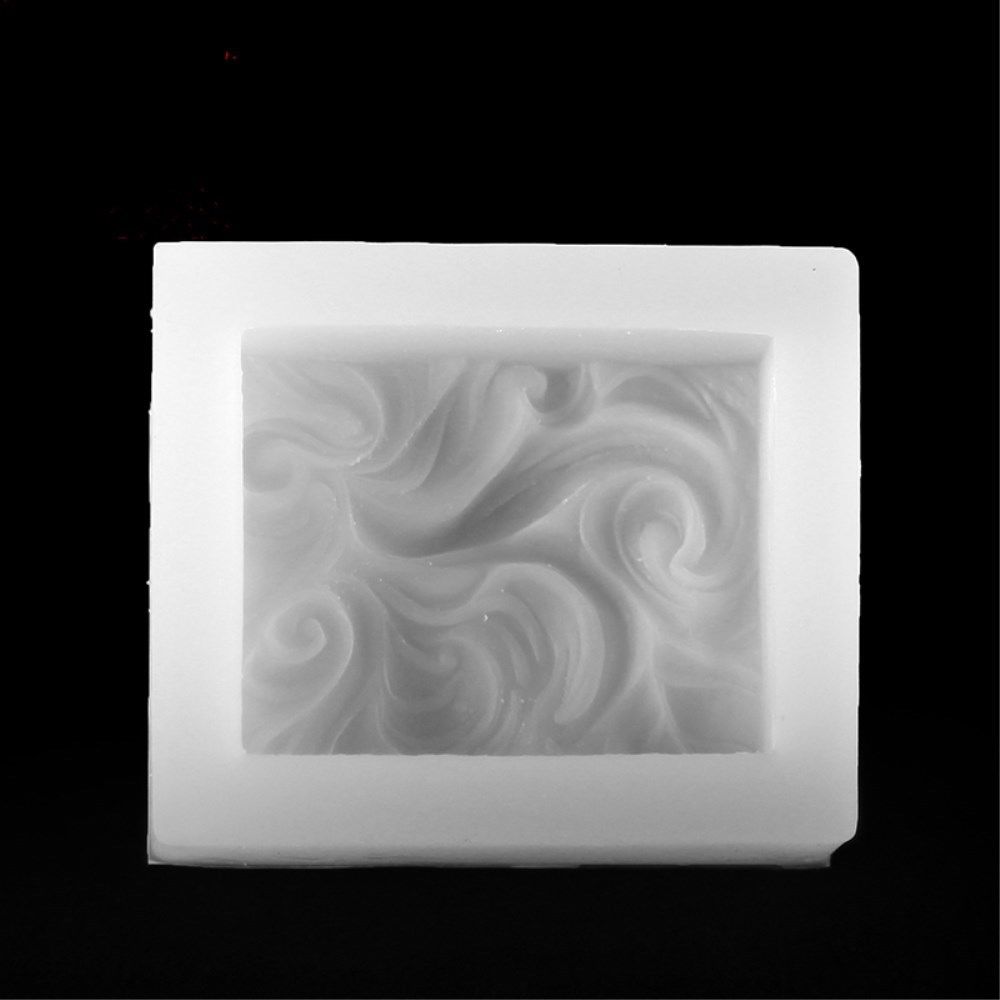 Grainrain Rectangle Soap Bar Mold Silicone Soap Making Mold Candle Resin DIY Handmade Mold